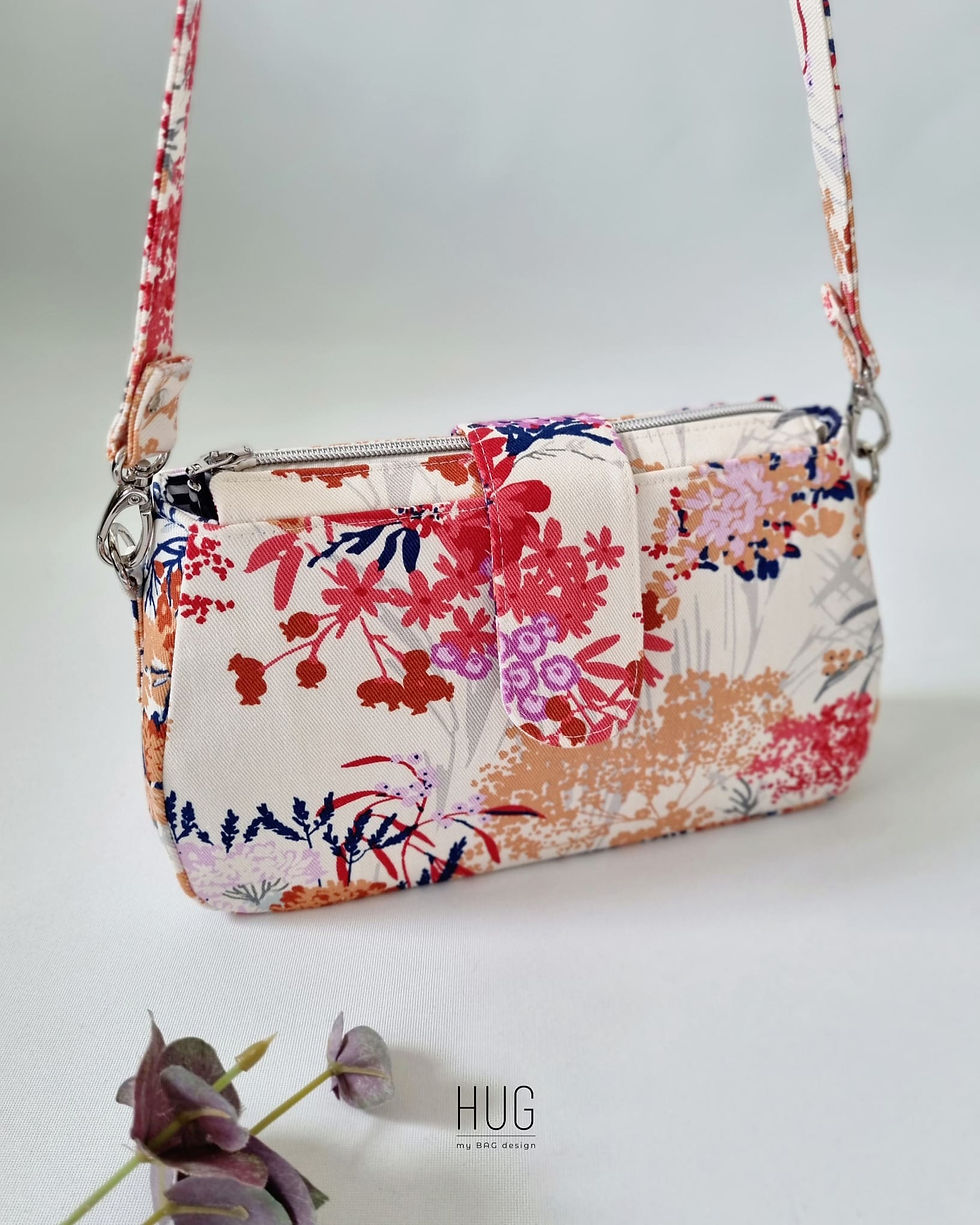 Miniaturbild: Schultertasche ecru
