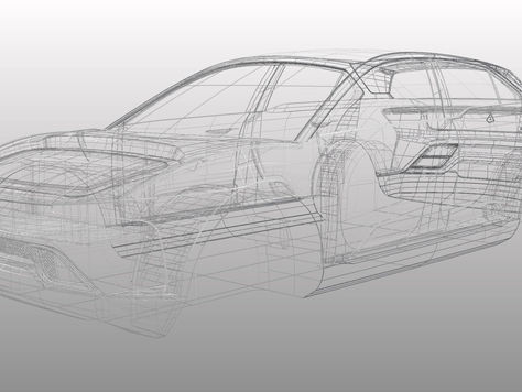 Optimisation des Données CAD pour une Modélisation 3D Précise de la LS Car