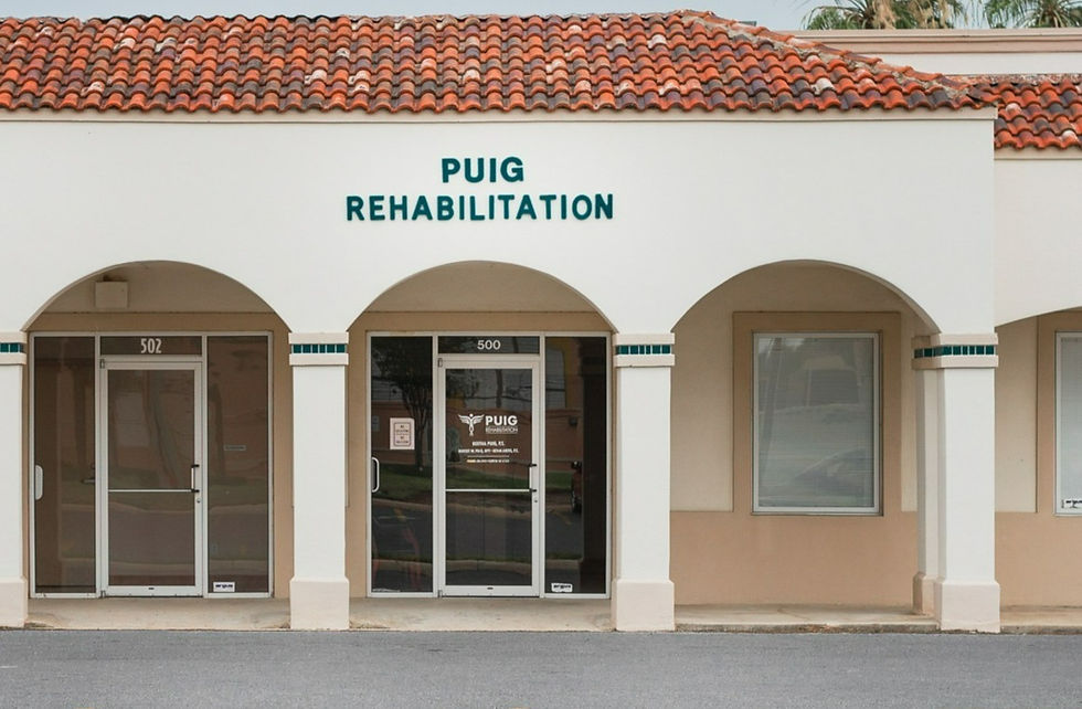 Puig Rehabilitation McAllen 500 East Dove Ave. McAllen Tx 78504