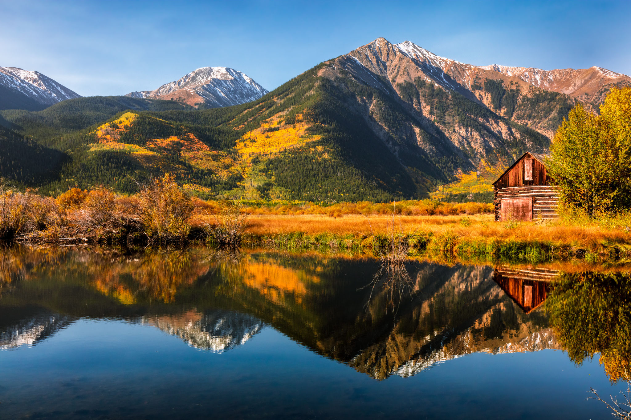 Twin Lakes Colorado Photo - Fine Art Landscape Photography Print by Daniel Forster