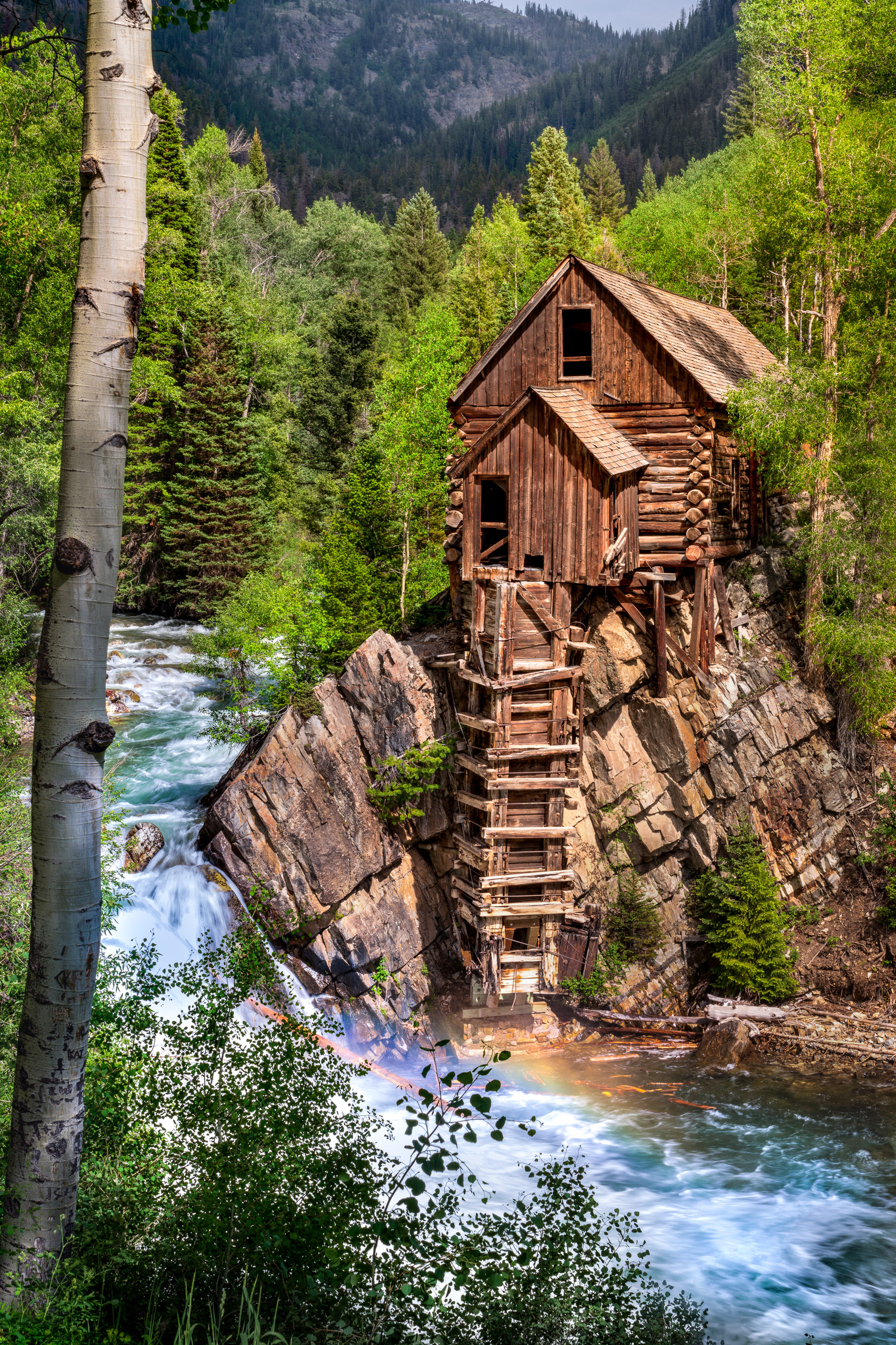 Crystal Mill Fine Art Photo - Colorado Landscape Photography Prints by Daniel Forster