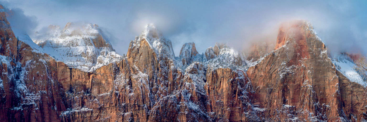 Zion National Park Fine Art Photography Print - Stormy Utah Picture by Daniel Forster