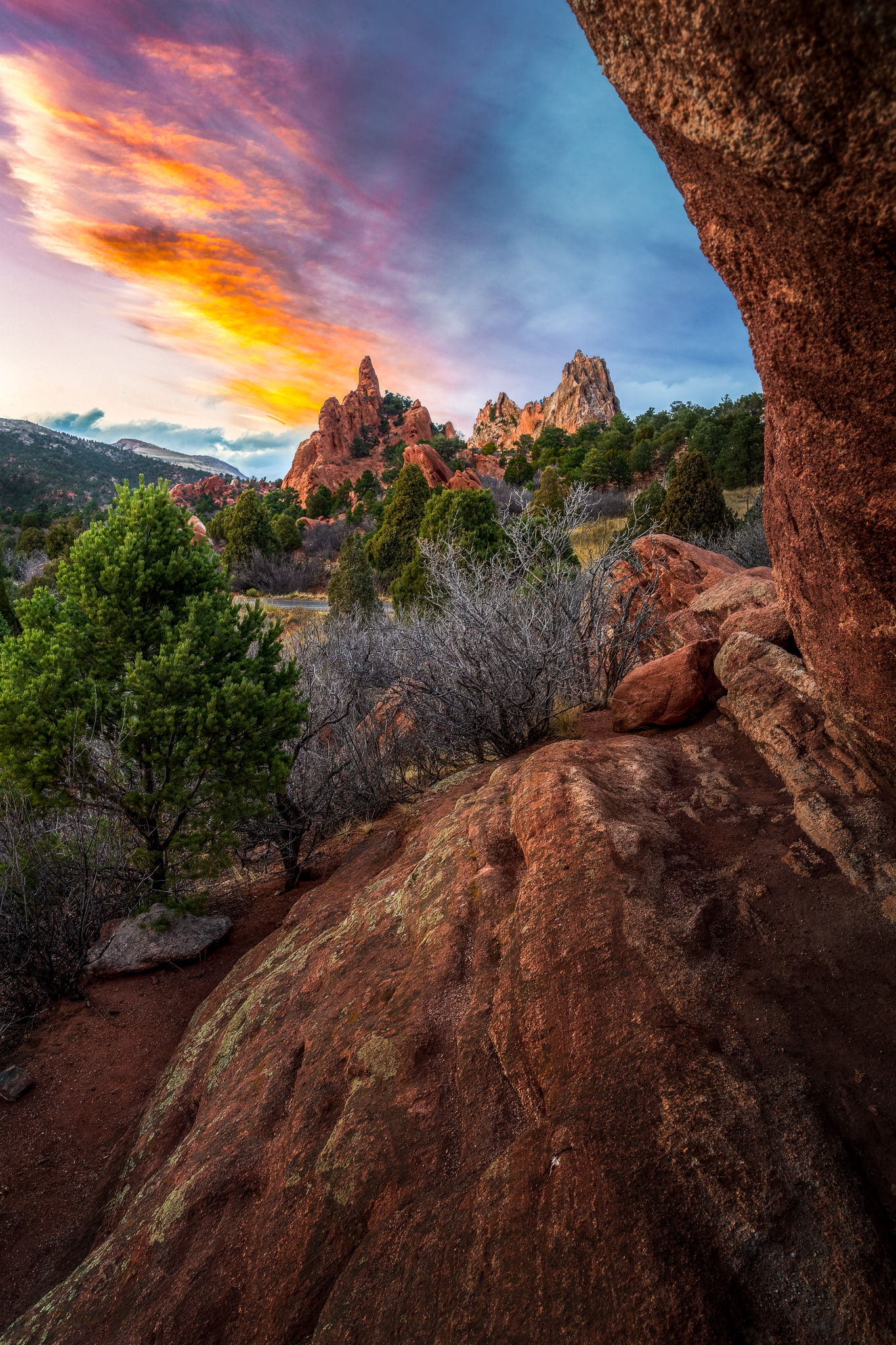 Garden of the Gods Park Fine Art Landscape Photography Print