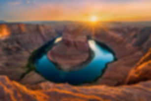 Horseshoe Bend Arizona Colorado River Sunset Landscape Photography Fine Art Print