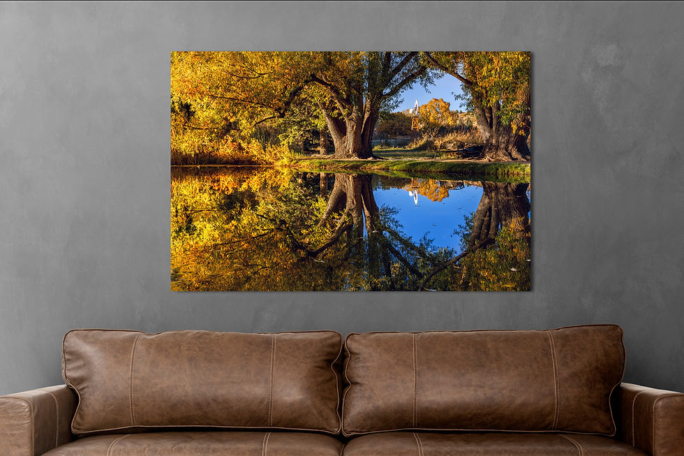 mockup of Colorado Springs Fine Art Photography Print | Rock Ledge Ranch Photo by Daniel Forster