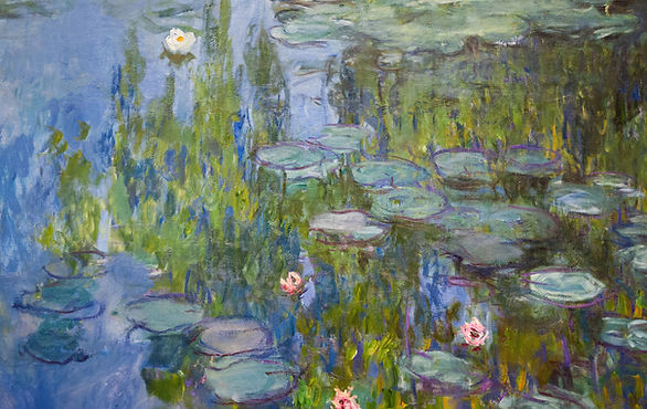 Canvas Print of Claude Monet - Seerosen.jpg