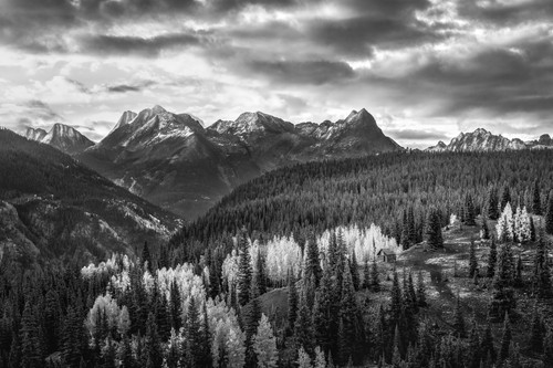 Black & White Colorado Landscape Print - Black & White Photography