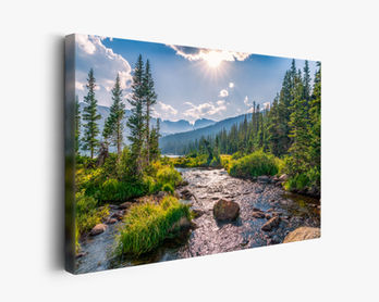 landscape wall art canvas - Colorado Photography - Rocky Mountains - Landscape Print