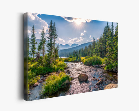 landscape wall art canvas - Colorado Photography - Rocky Mountains - Landscape Print