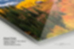 Thumbnail: metal print San Juan Mountains photography - Colorado fall colors cabin in autumn landscape