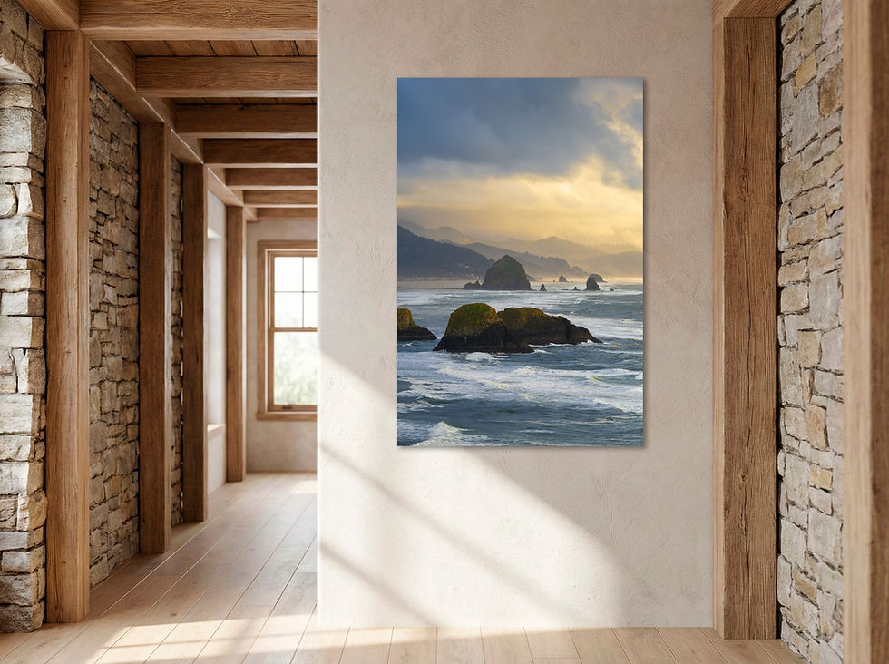 Thumbnail: home decor Photo of Oregon Fine Art | Haystack Rock Seascape Photography Print by Daniel Forster