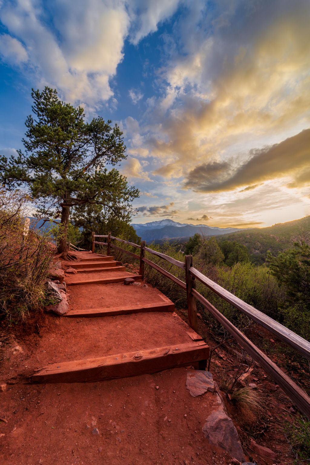 Garden of the Gods sunset hike photography print by Daniel Forster