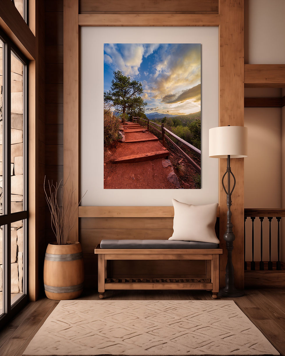 photo on wall of Garden of the Gods sunset hike photography print by Daniel Forster