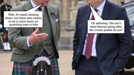 King tries to recapture the news agenda 