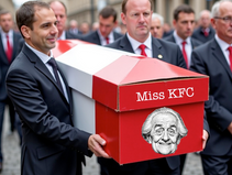 Funeral of world’s longest-serving KFC employee