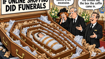 If online shopping did funerals
