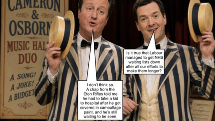 Tories discuss 'Labour lies' 