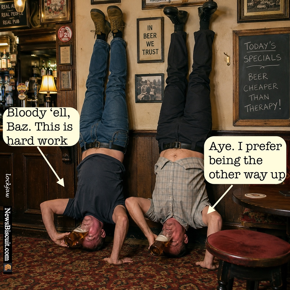 Testing the waters on the 'vertical drinking' debate