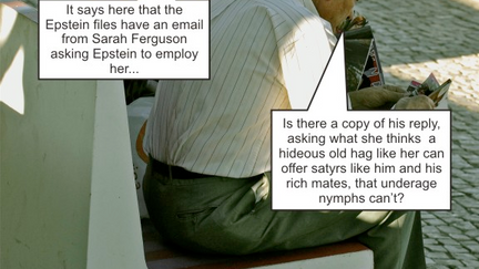 A satyrical discussion about hags and nyphs 