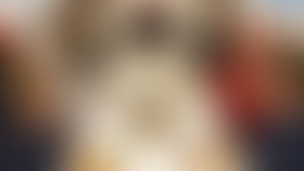 Wills and George dish up lunch at a homeless shelter