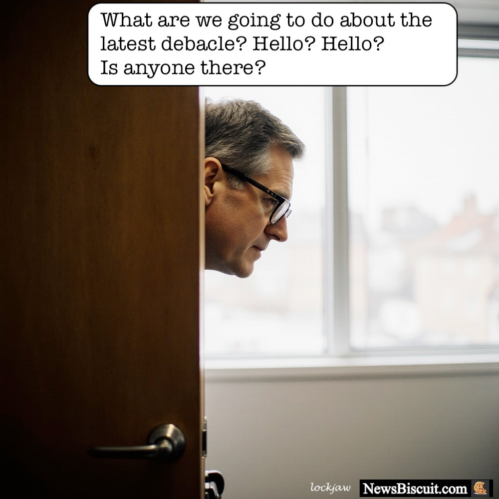 Keir pops his head round the door to his advisers' office