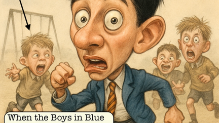 NewsBiscuit Nursery Rhyme Primer featuring 'A'