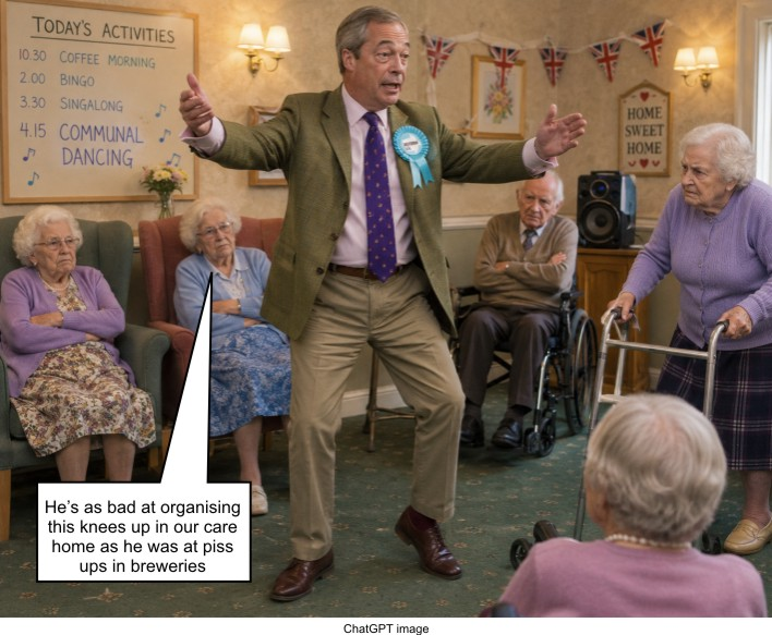 Reform voters assess the competence of their party leader