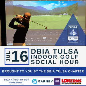 DBIA Tulsa: Indoor Golf Social Hour – July 16