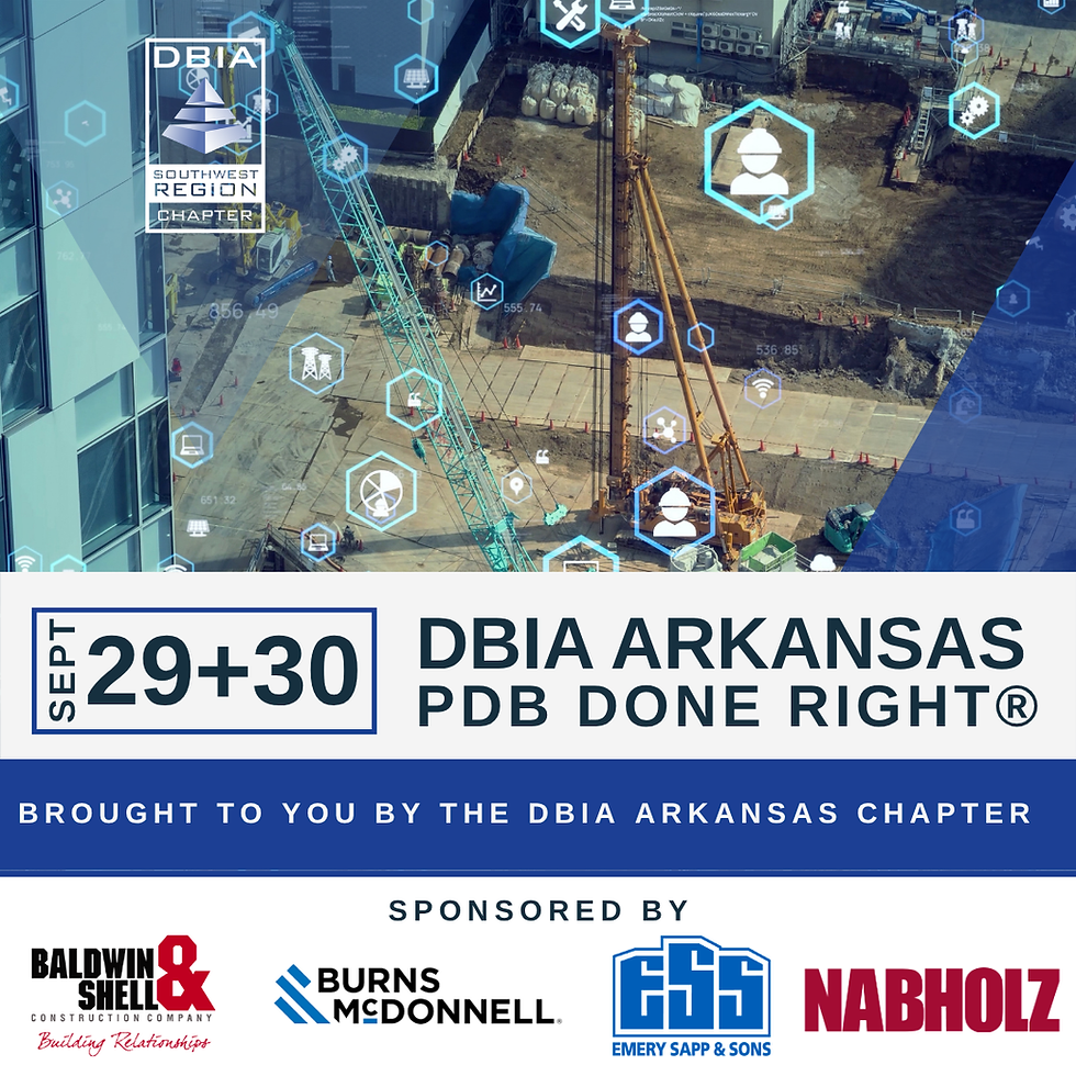 DBIA Arkansas: PDB Done Right® - Infrastructure Market