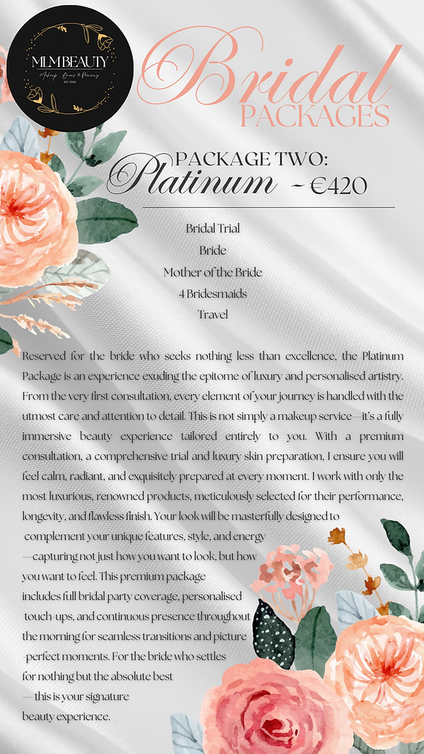 MLM Beauty BRIDAL PACKAGE 