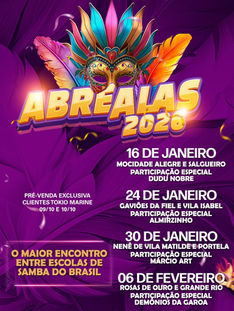 Abre Alas 2026: O Maior Encontro entre Escolas de Samba do Brasil