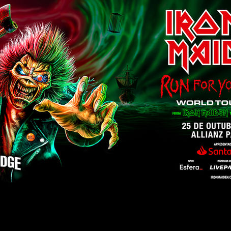 IRON MAIDEN traz a turnê de celebração de 50 anos para América Central e América do Sul