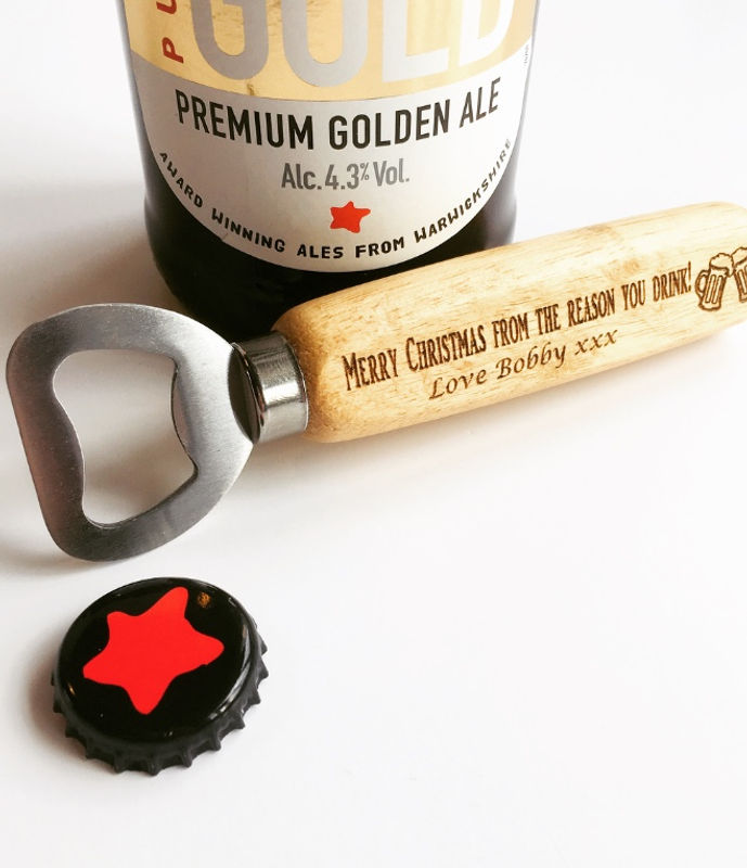 Thumbnail: Personalised Bottle Opener