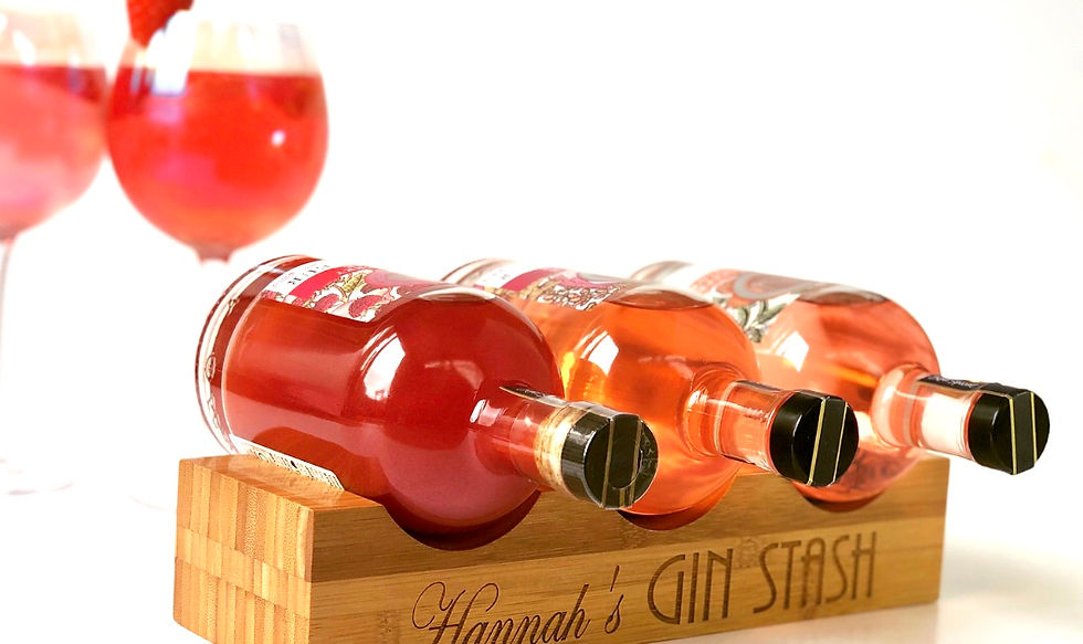Personalised Gin Bottle Holder