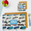 Thumbnail: Personalised Trains Placemat & Coaster Set