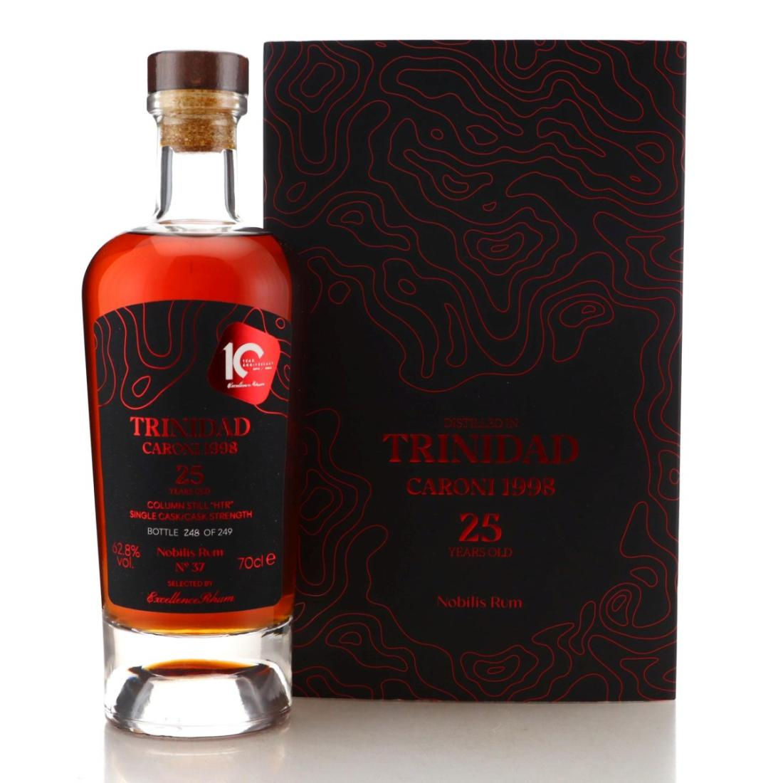 Caroni HTR 1998 25 Year Old No.37 Nobilis Rum Excellence Rhum 10th Anniversary