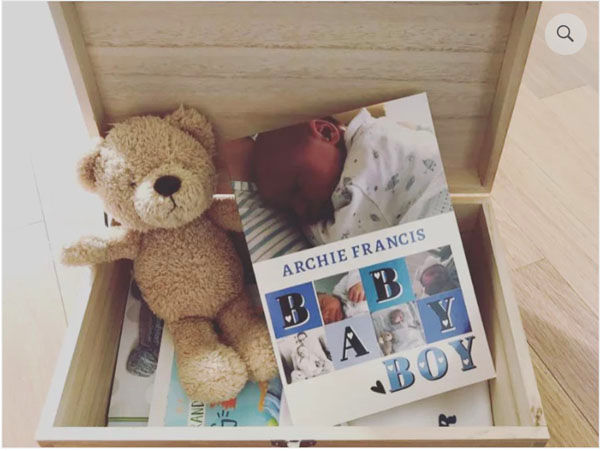 Thumbnail: New Baby Memory Box Stars