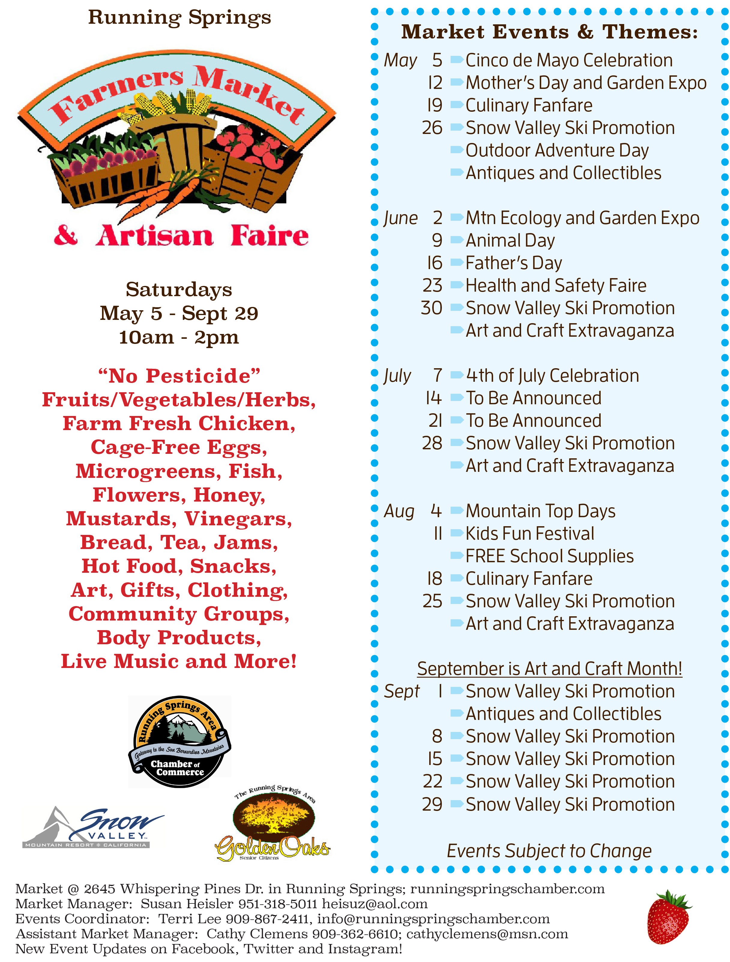 Running Springs Chamber