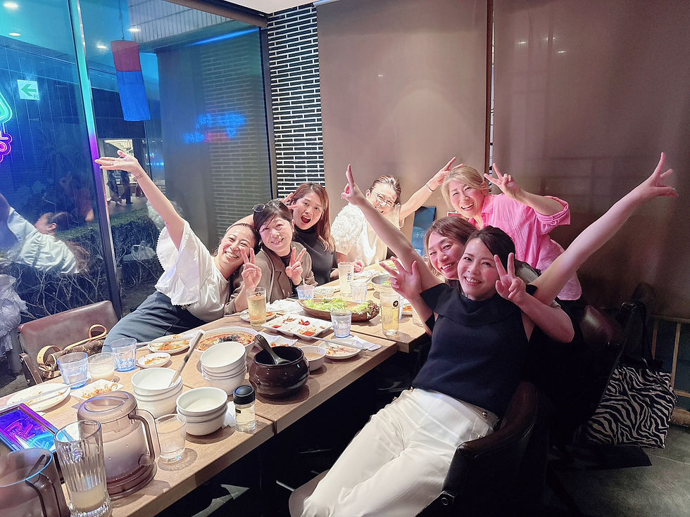 ボーテデラボ プレミアムパワーアップセミナー後の食事会