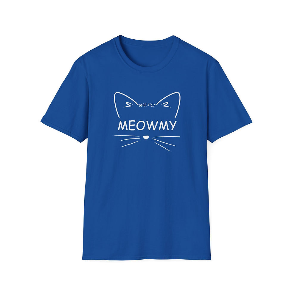Thumbnail: Purrfect Meowmy Soft Style T-Shirt
