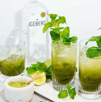 Matcha & Mint Caipiroska 