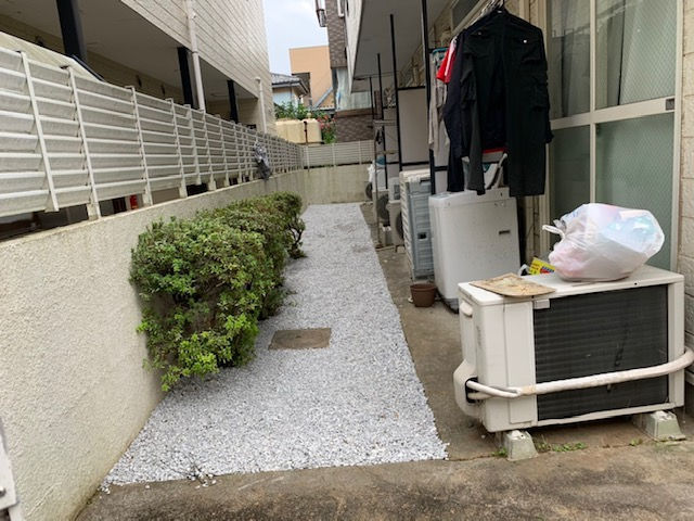 中野区上鷺宮 マンション植栽管理