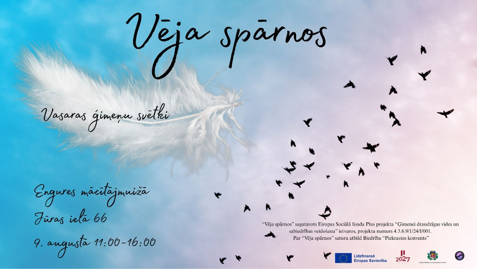 Pasākums ģimenēm "Vēja spārnos"