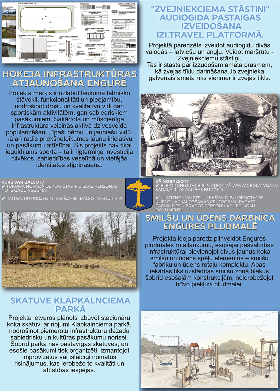 📣 Engures pagasta iedzīvotāji!