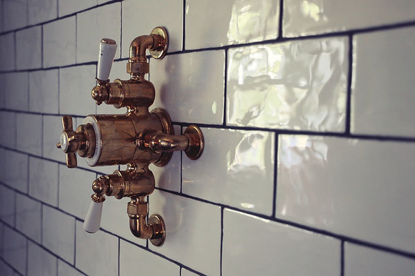 Tap on wall