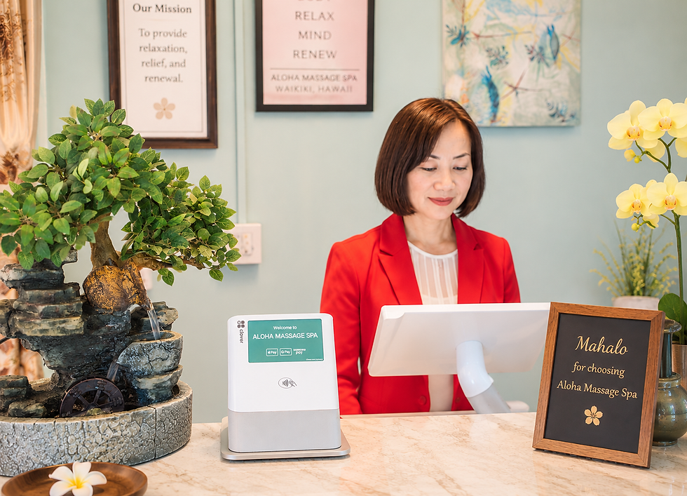  Professional and clean environment for a licensed massage therapist in Honolulu.

