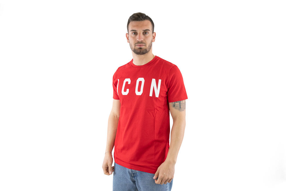 ICON T-Shirt LOGO rosso