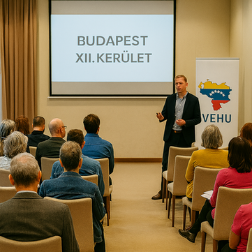 VEHU Participation in the Funding Workshop for Civil Associations – District XII, Budapest