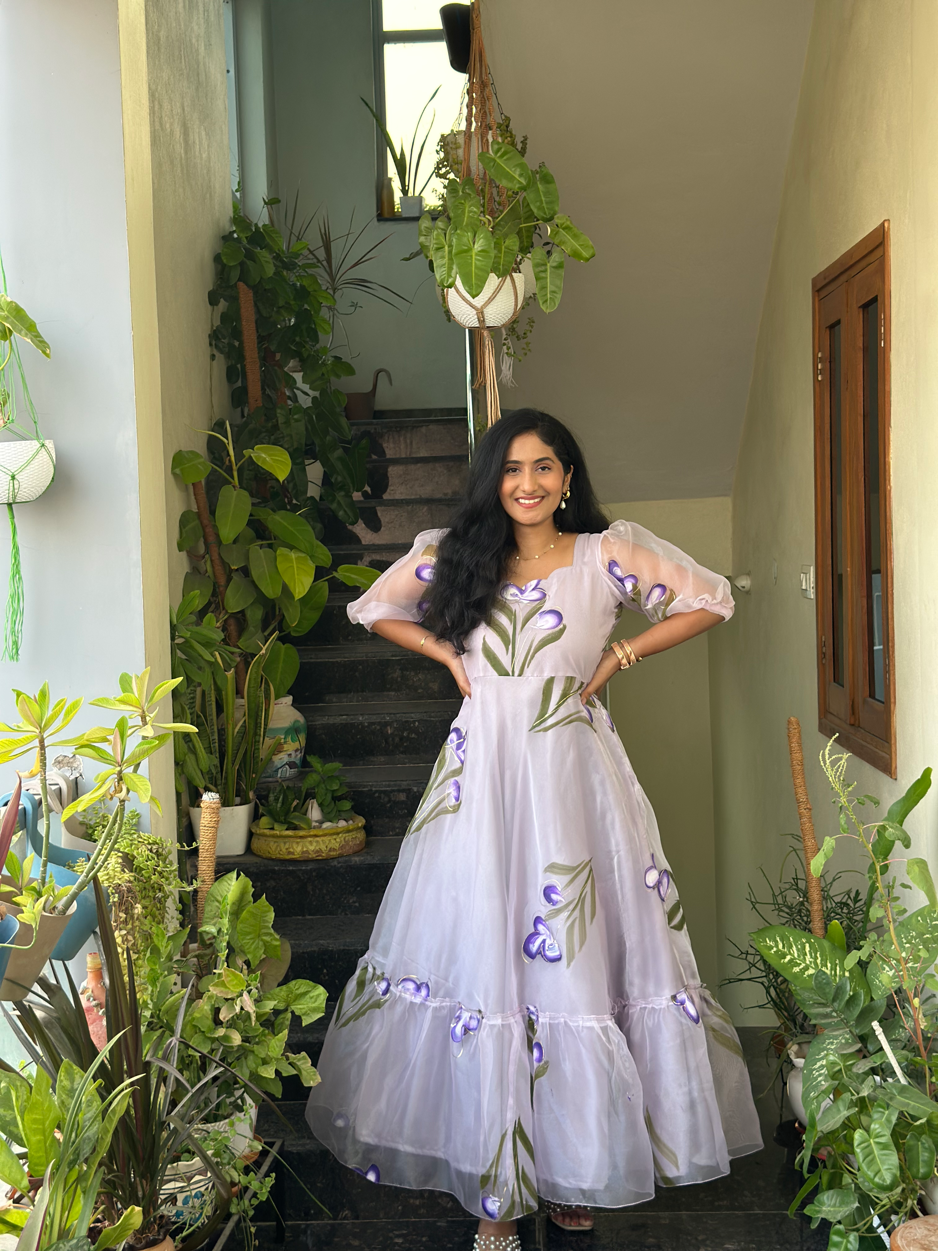 Delilah Organza Maxi 