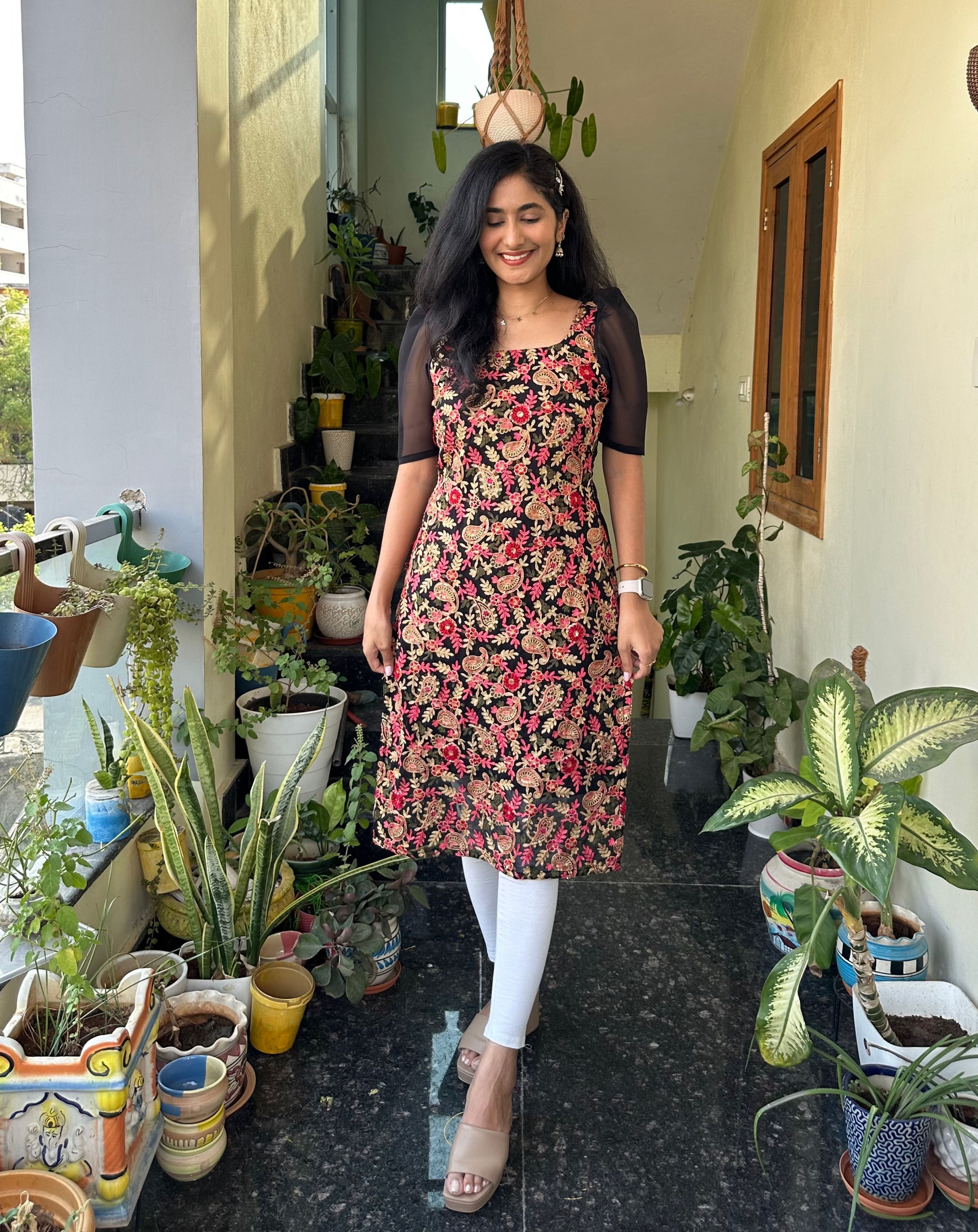 Siona Embroidered Kurthi